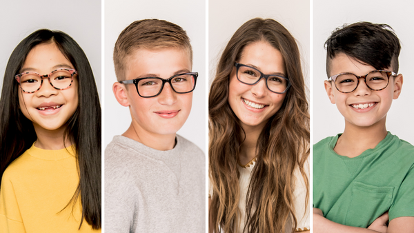 Glasses for Kids: A Face Shape Guide